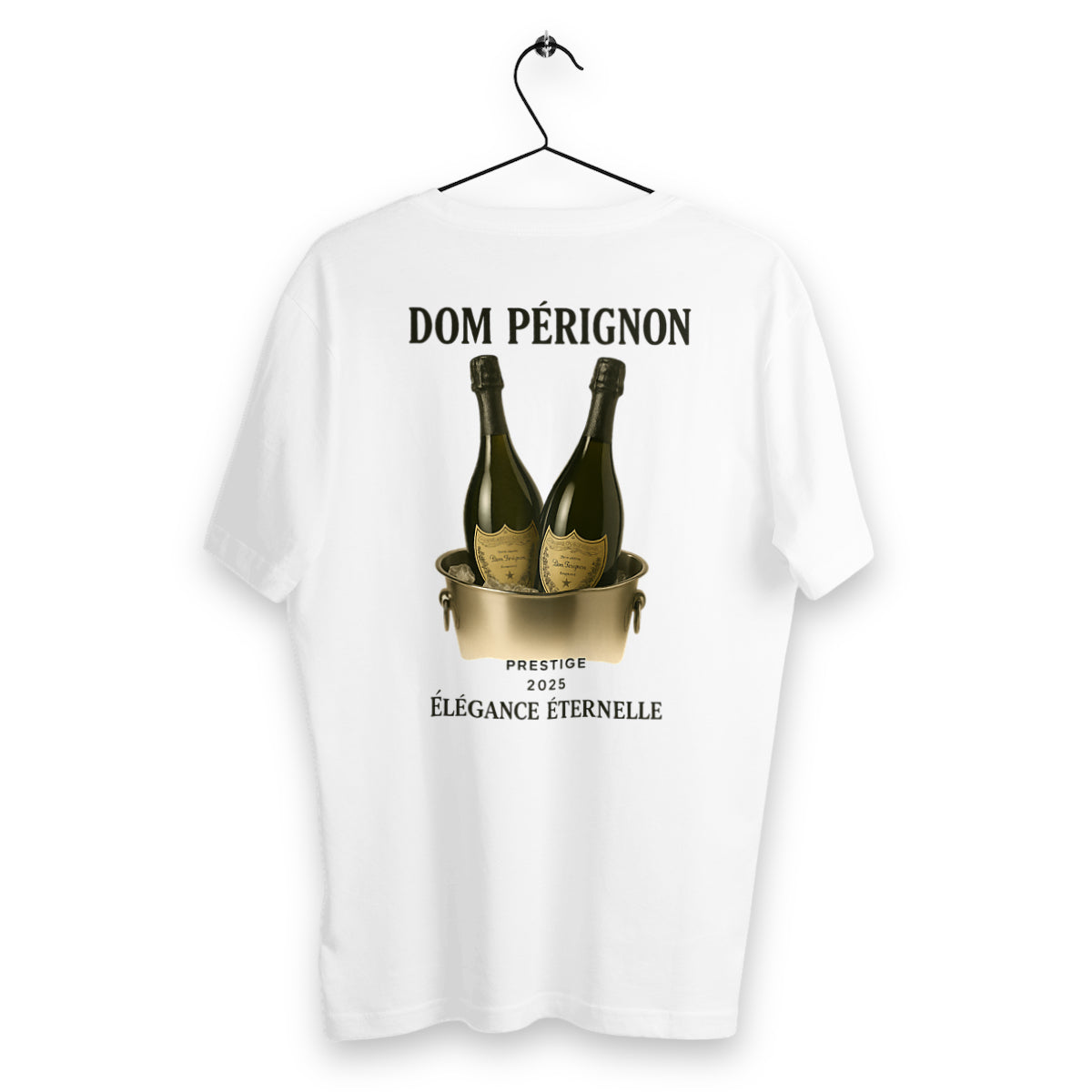 T-shirt Homme Dom Pérignon  - dos_blanc