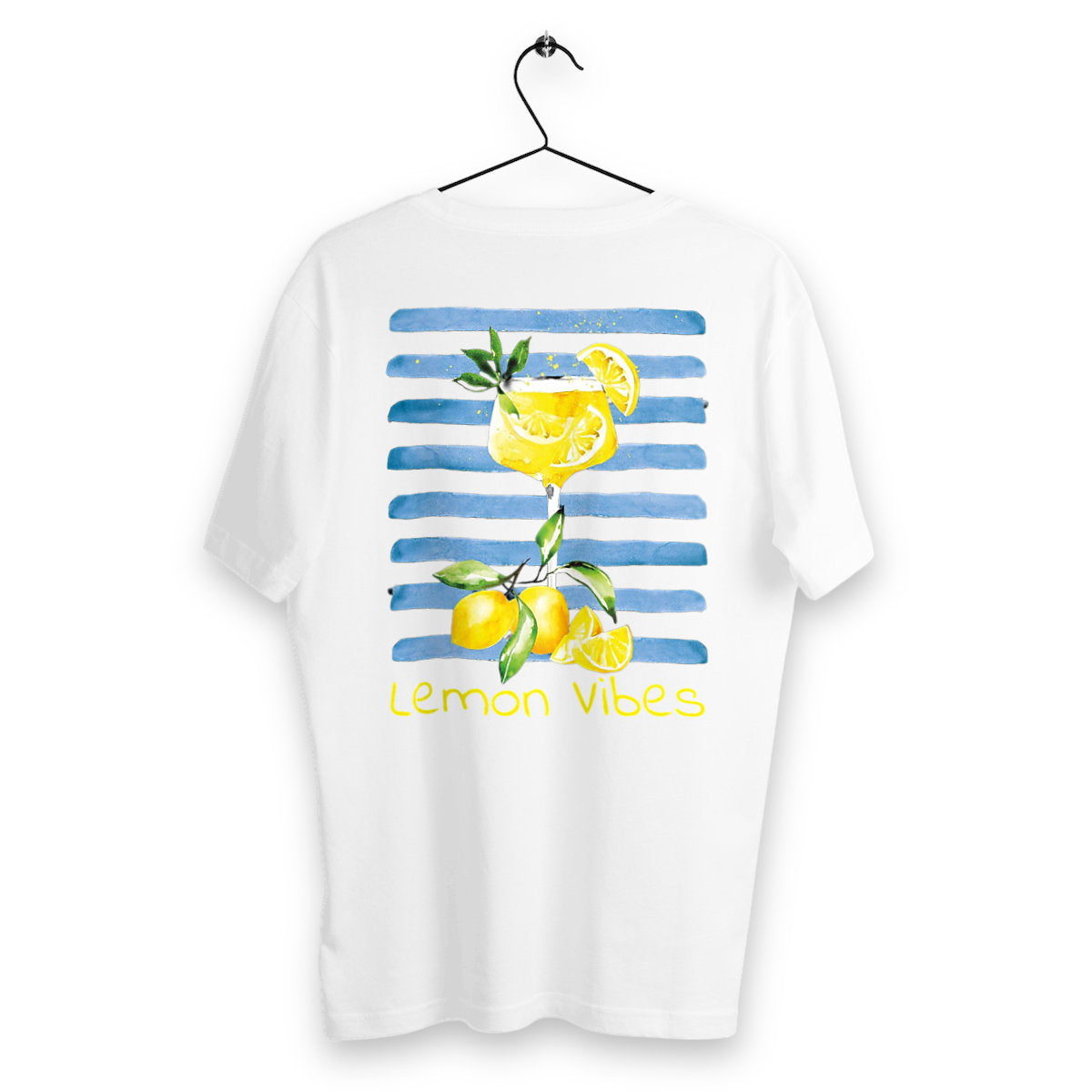 T-shirt Homme Lemon Vibes - dos_blanc