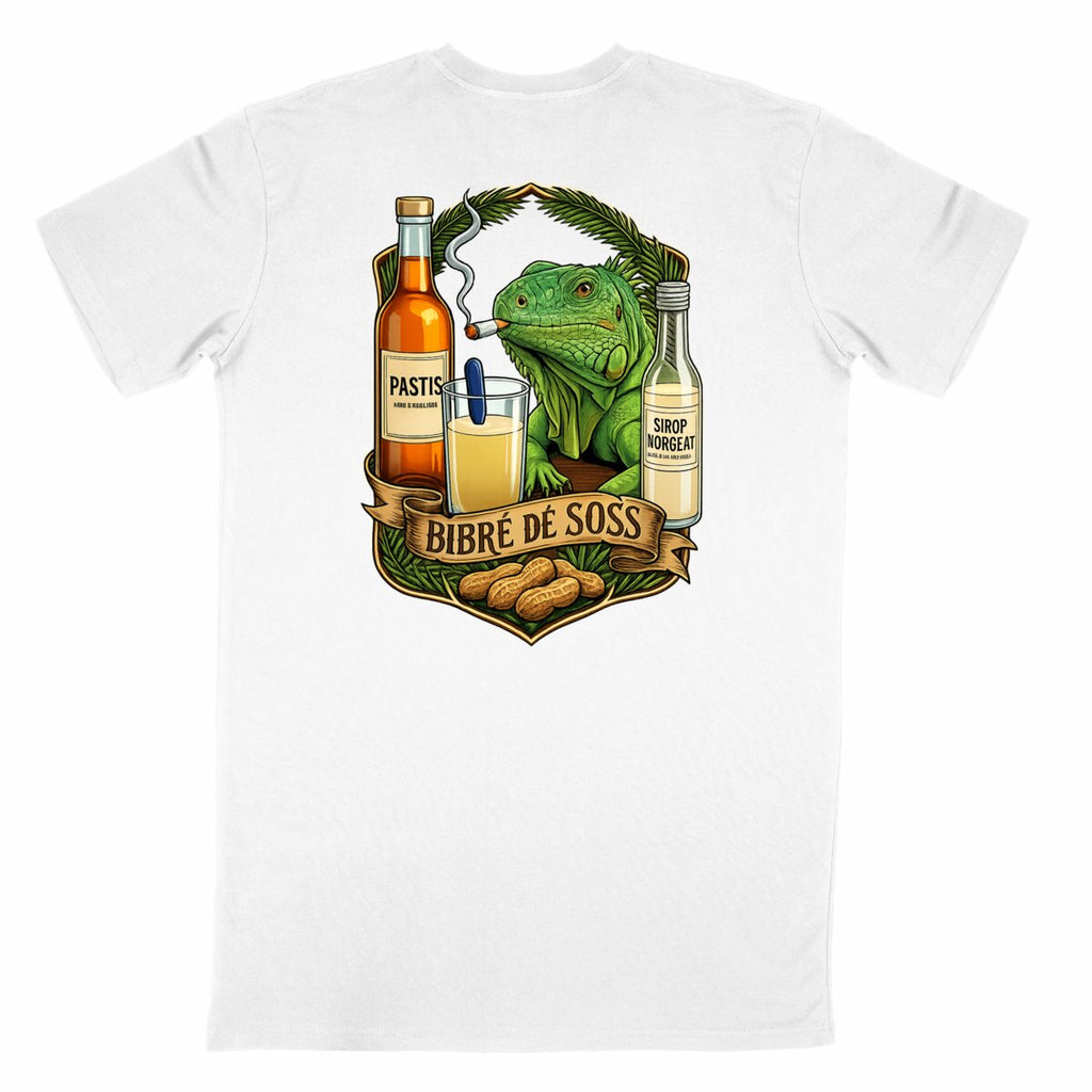 T-shirt Homme Bibré de soss - dos_blanc
