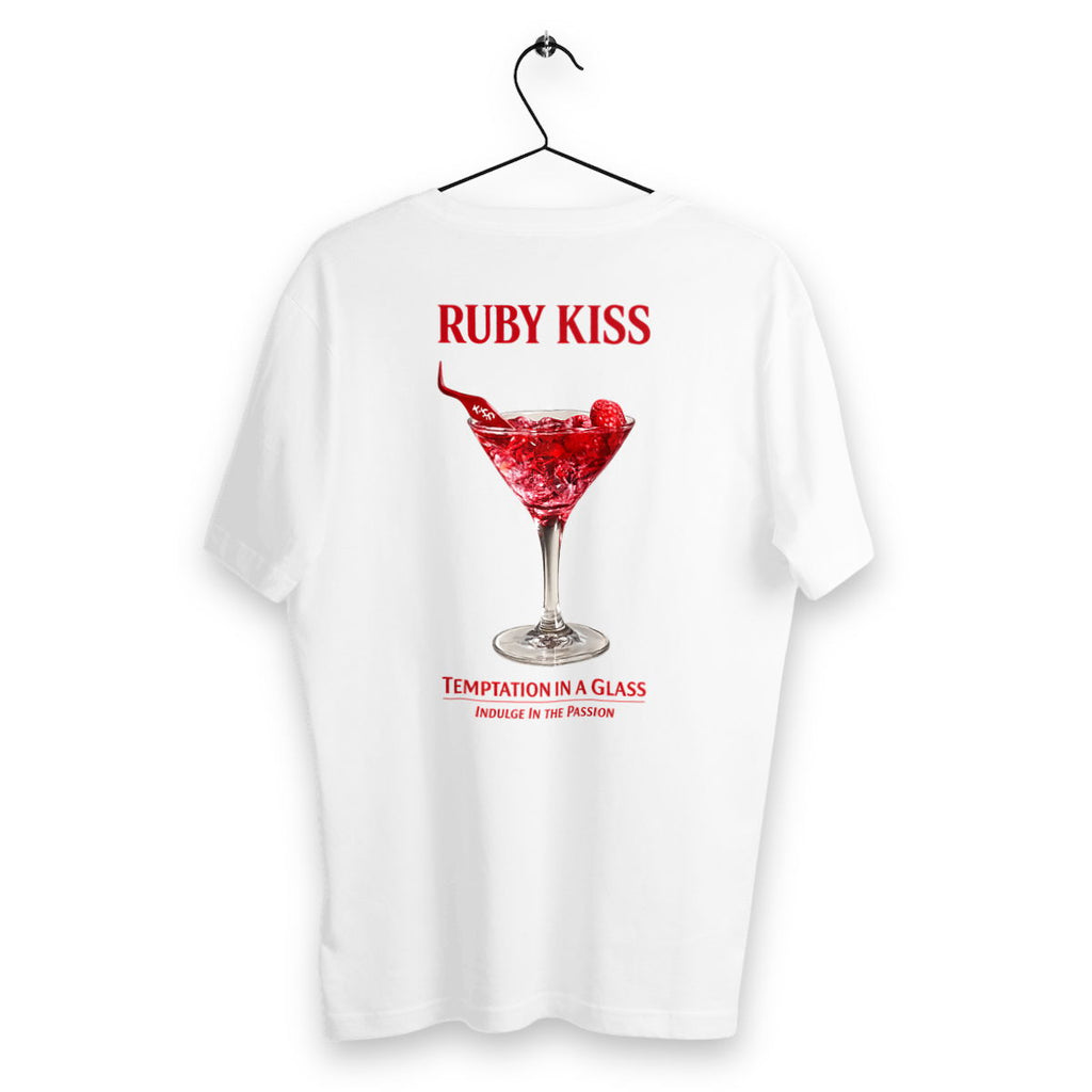 T-shirt Homme Ruby Kiss - dos_blanc