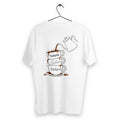T-shirt Homme Café - dos_blanc