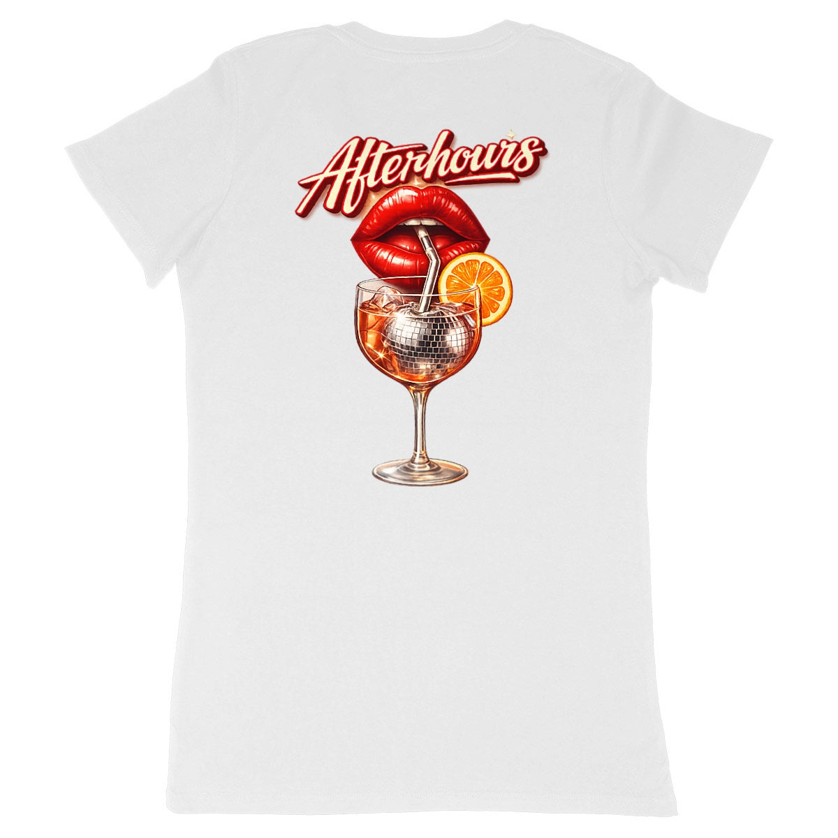 T-shirt Femme année 90' - dos_blanc