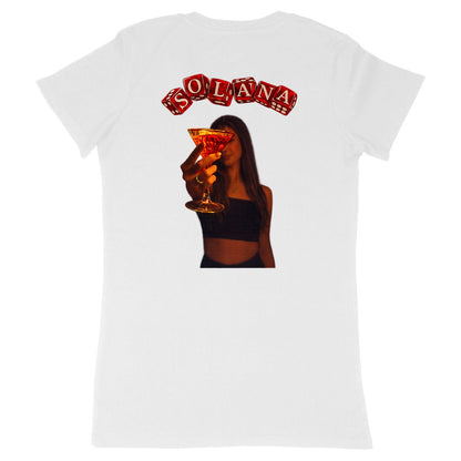 T-shirt Femme Black Jack - dos_blanc