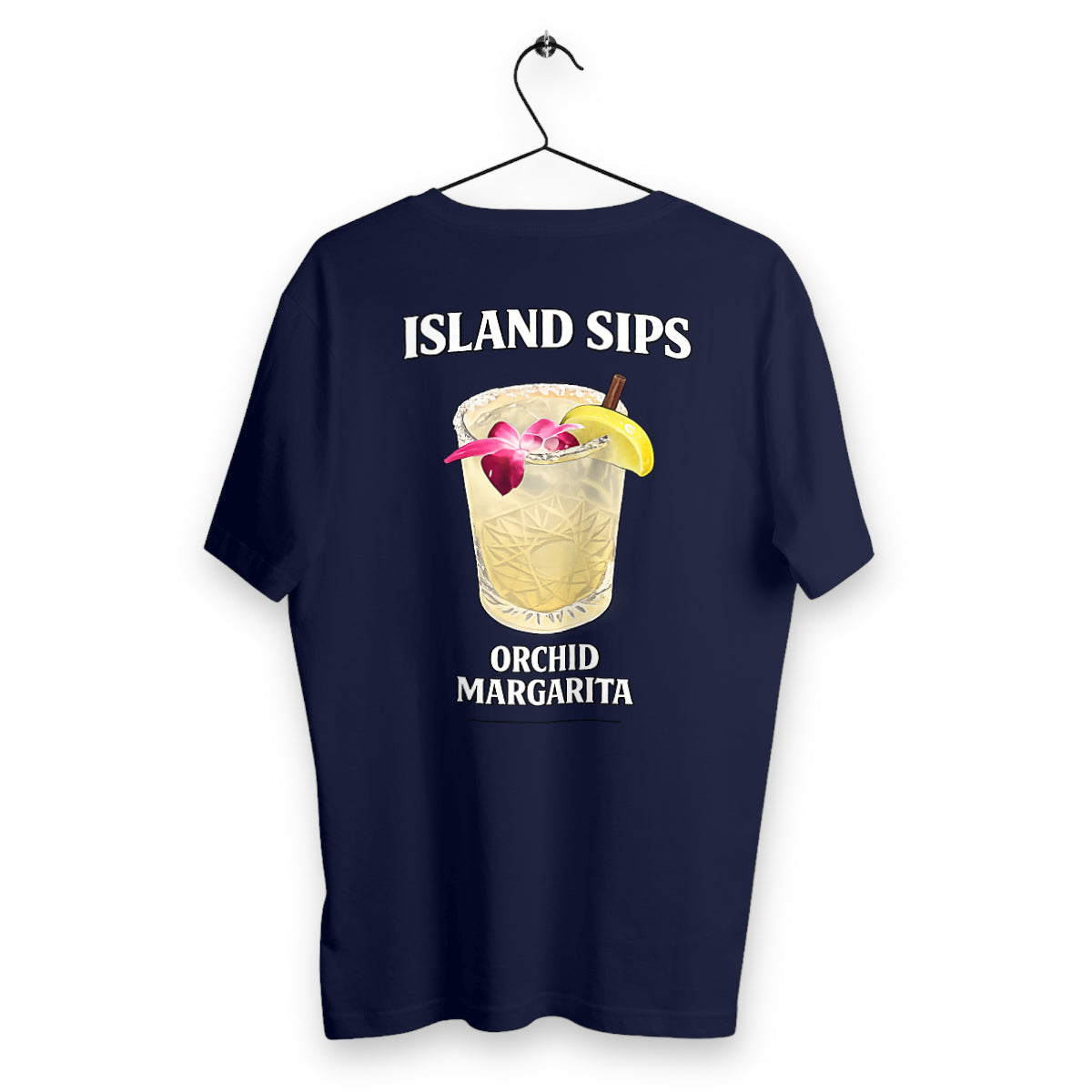 T-shirt Homme Island Sips - dos_bleumarine