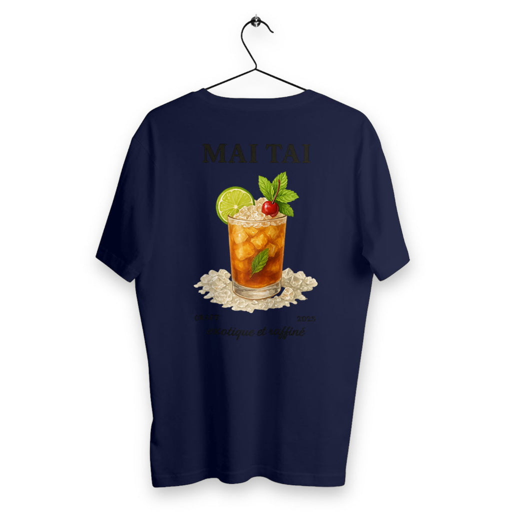 T-shirt Homme Mai Tai - dos_bleumarine
