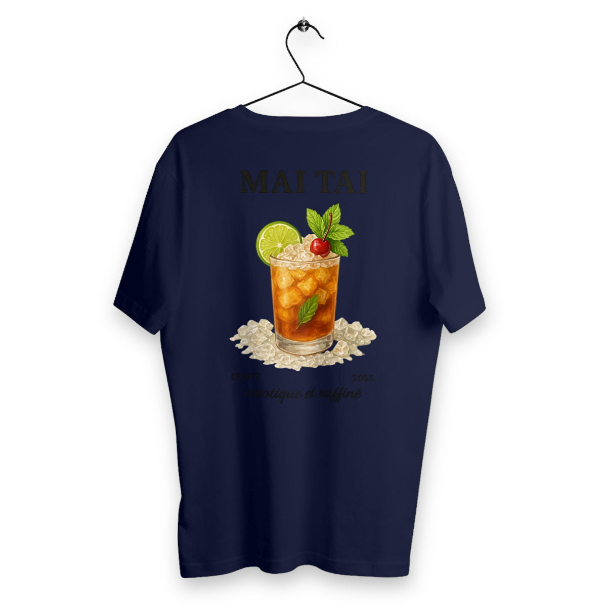 T-shirt Homme Mai Tai - dos_bleumarine