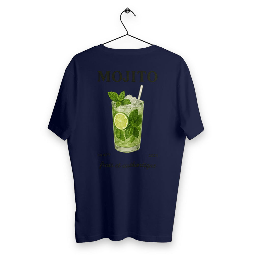 T-shirt Homme Mojito - dos_bleumarine