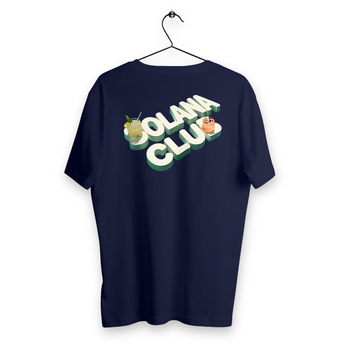 T-shirt Homme Beach - dos_bleumarine