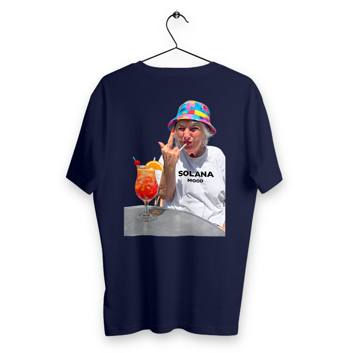 T-shirt Homme Mami Mood - dos_bleumarine