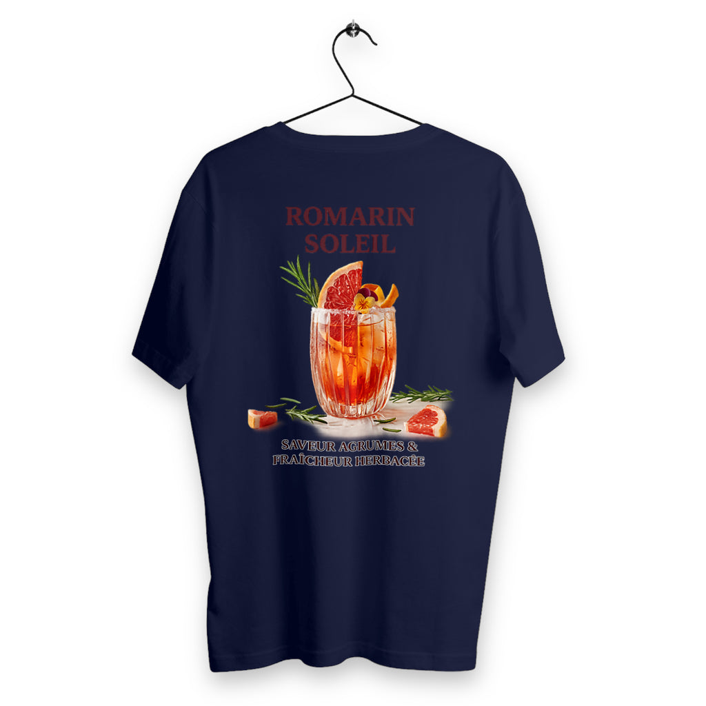 T-shirt Homme Romarin Soleil - dos_bleumarine