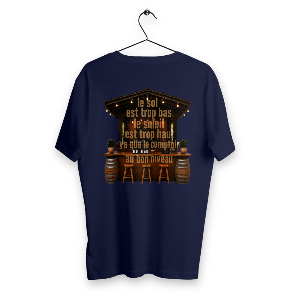 T-shirt Homme Bodega - dos_bleumarine