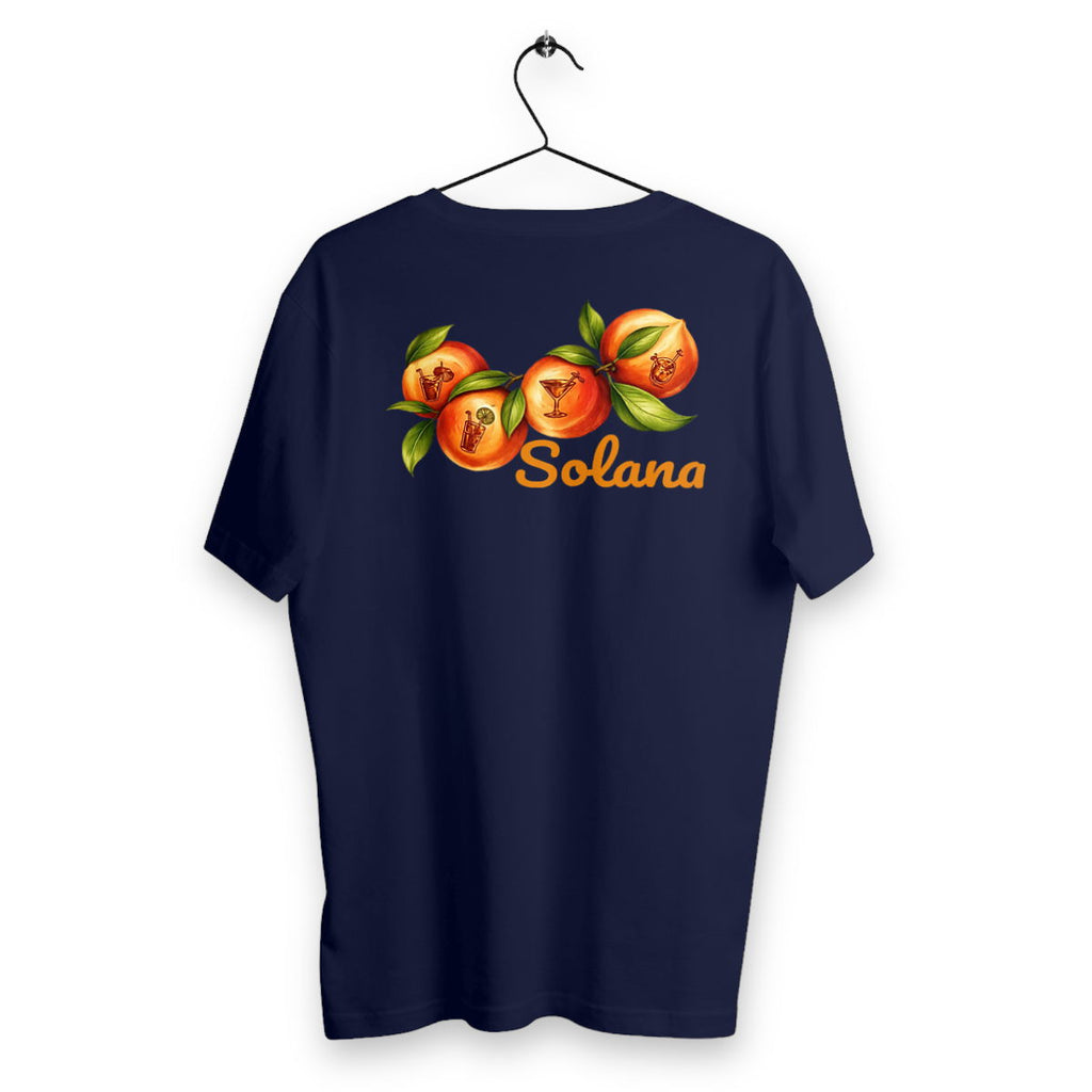 T-shirt Homme Orangé - dos_bleumarine
