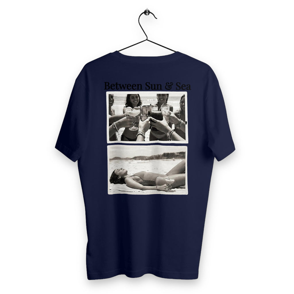 T-shirt Homme Between Sun - dos_bleumarine