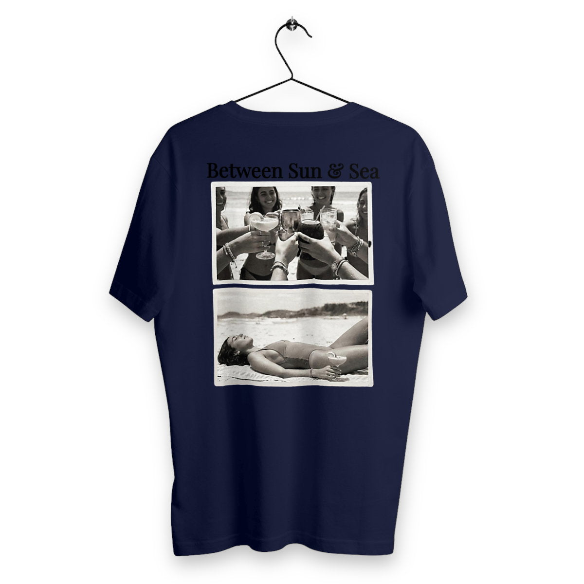T-shirt Homme Between Sun - dos_bleumarine