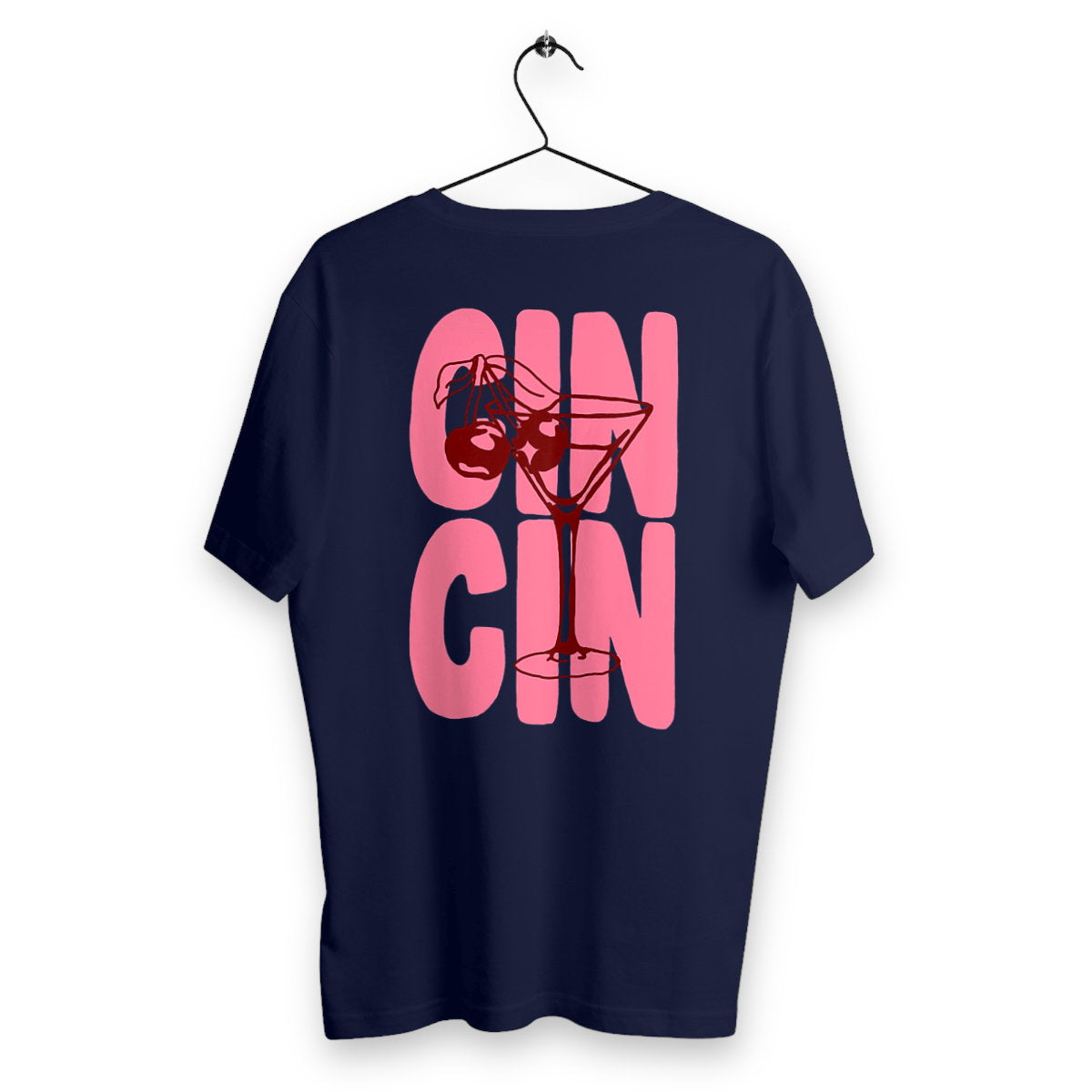 T-shirt Homme Cincin - dos_bleumarine
