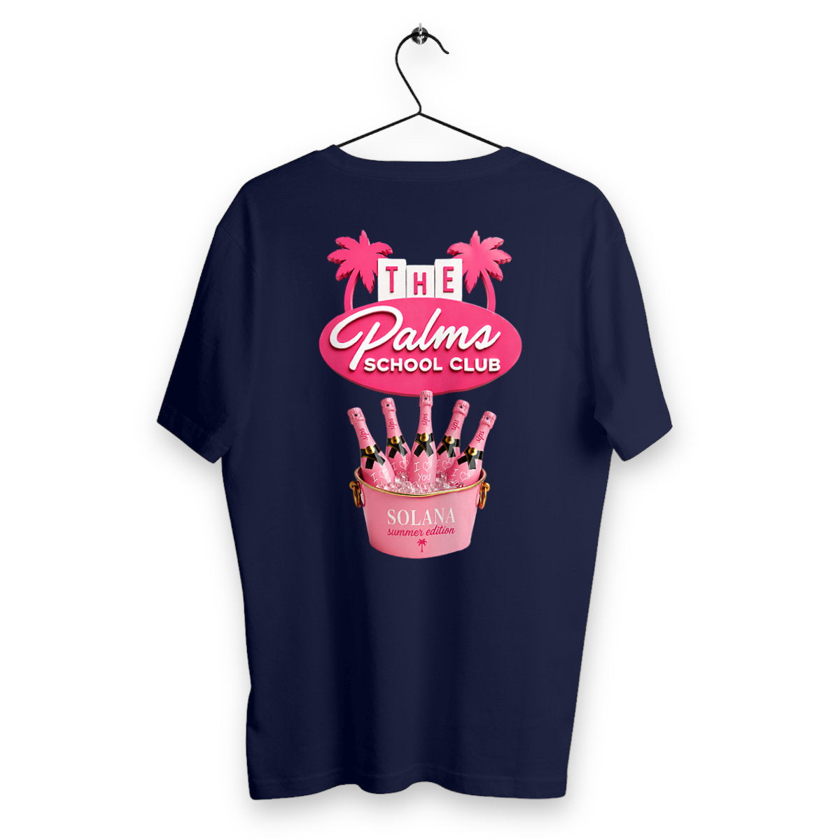 T-shirt Homme School Club - dos_bleumarine