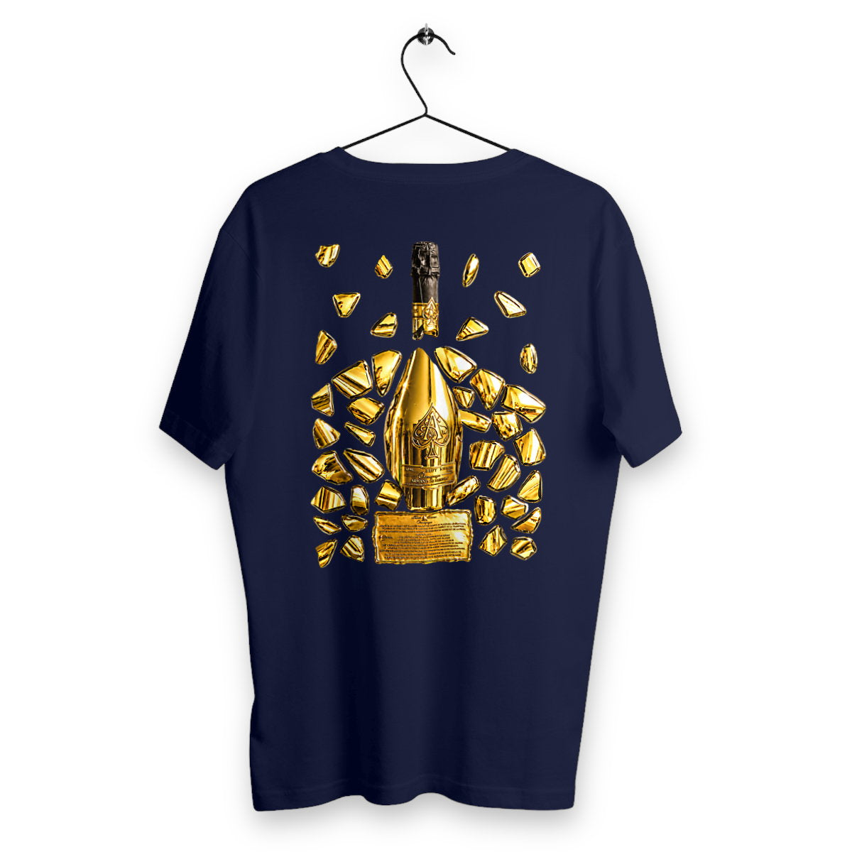T-shirt Homme Brignac - dos_bleumarine