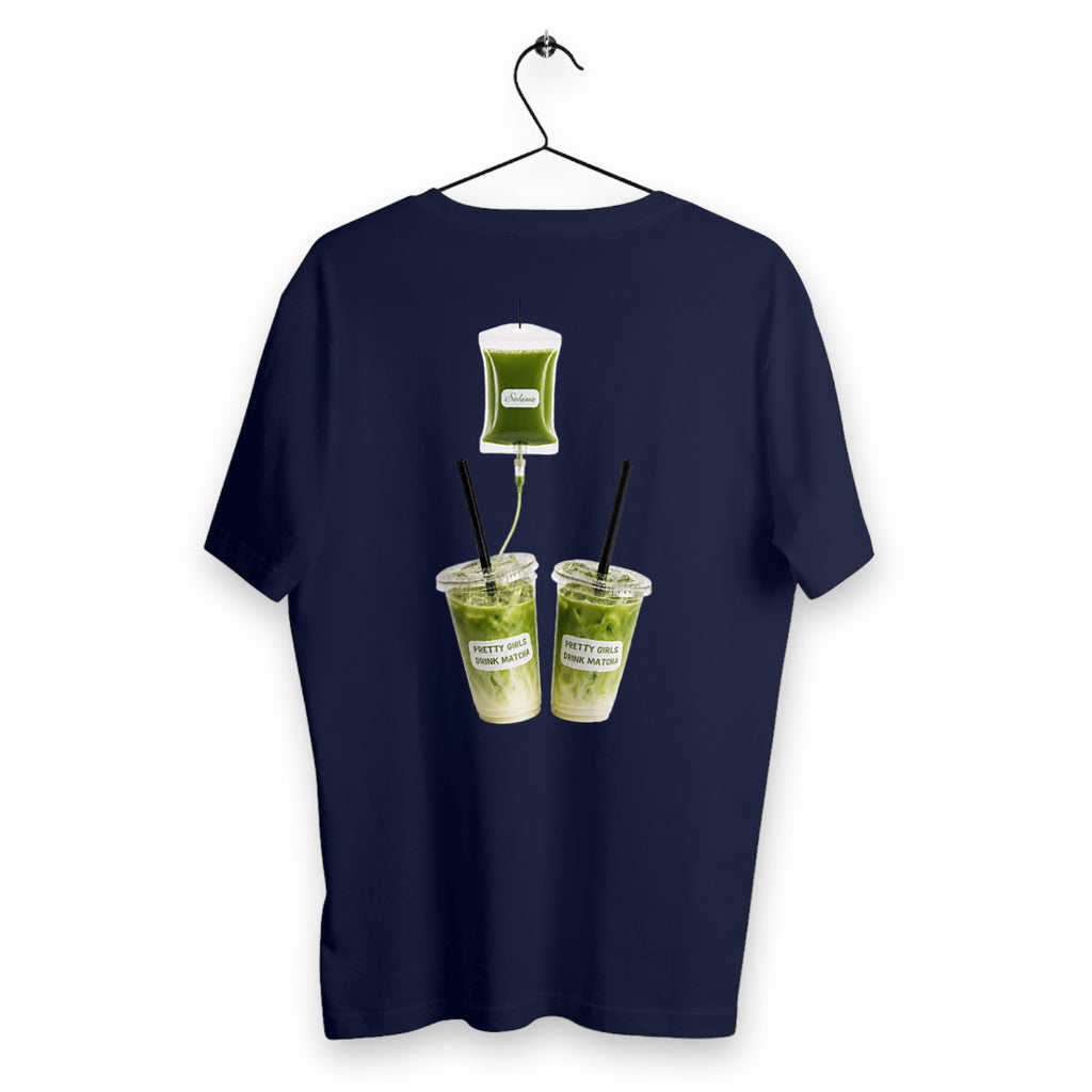 T-shirt Homme Matcha - dos_bleumarine