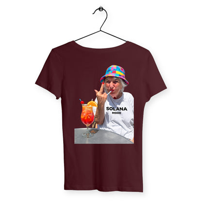 T-shirt Femme Mami Mood - dos_bordeaux