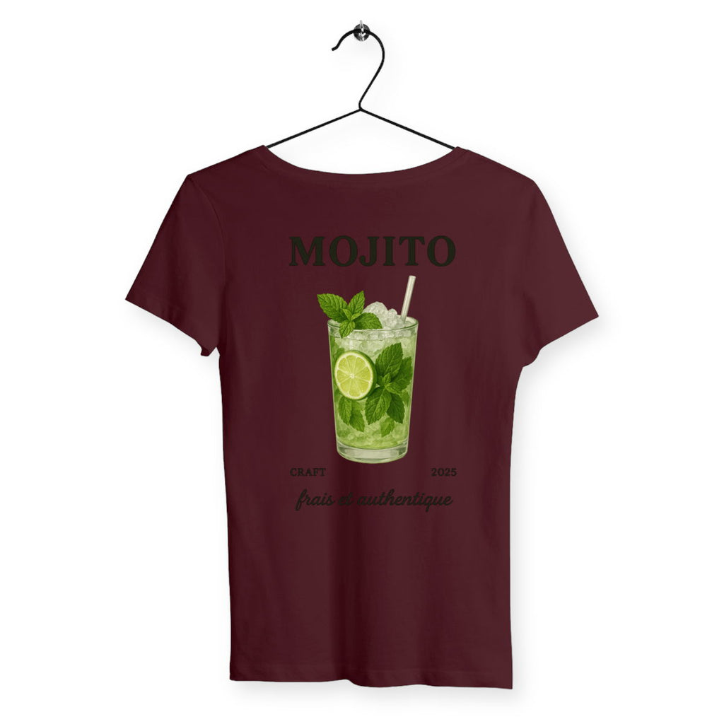 T-shirt Femme Mojito - dos_bordeaux