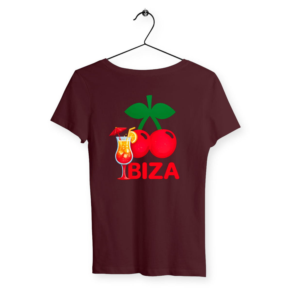 T-shirt Femme Ibiza - dos_bordeaux