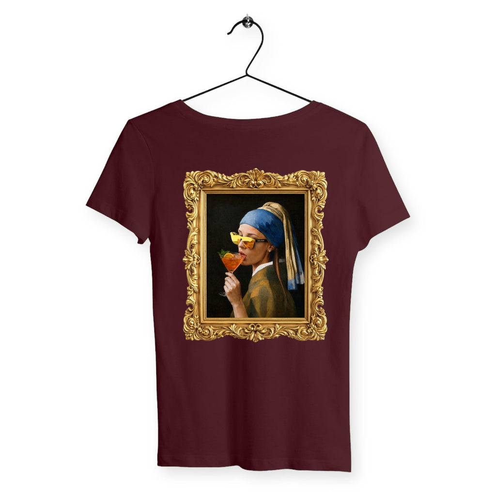 T-shirt Femme Royauté - dos_bordeaux