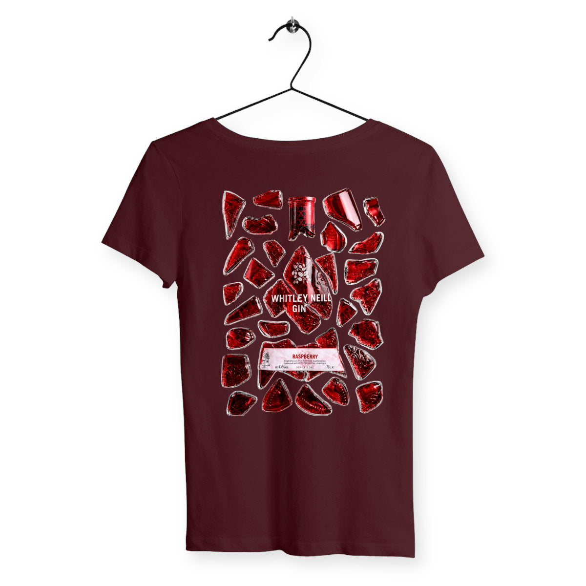 T-shirt Femme Neill - dos_bordeaux