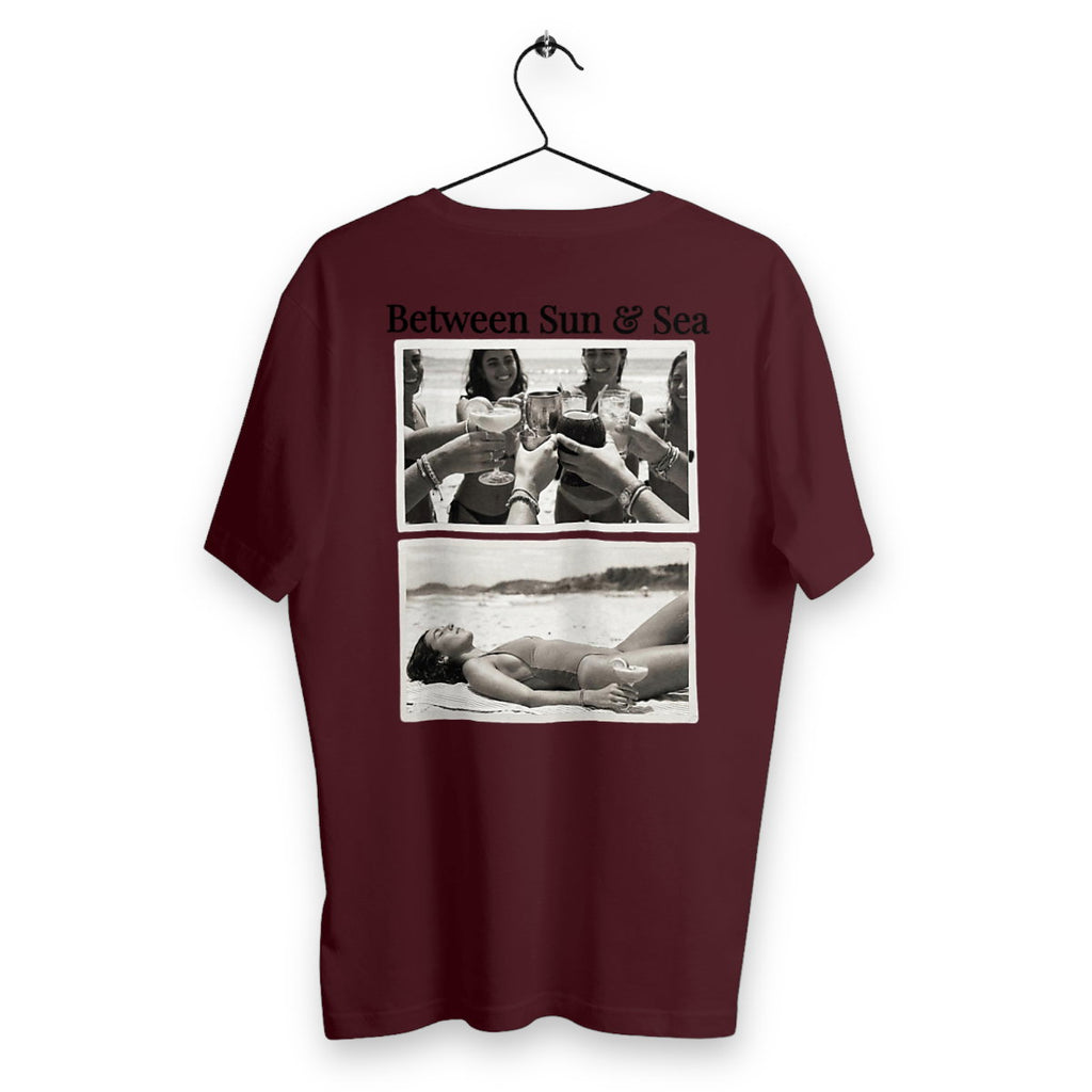 T-shirt Homme Between Sun - dos_bordeaux