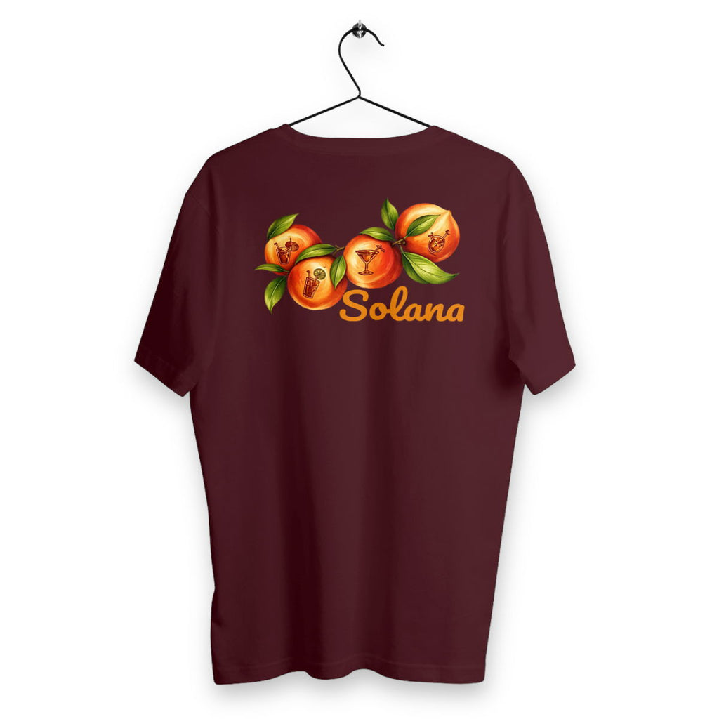T-shirt Homme Orangé - dos_bordeaux
