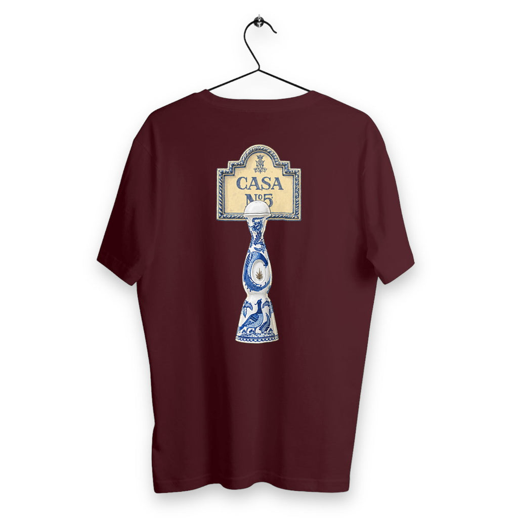 T-shirt Homme Casa 5 - dos_bordeaux