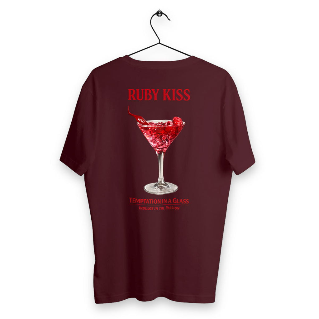 T-shirt Homme Ruby Kiss - dos_bordeaux