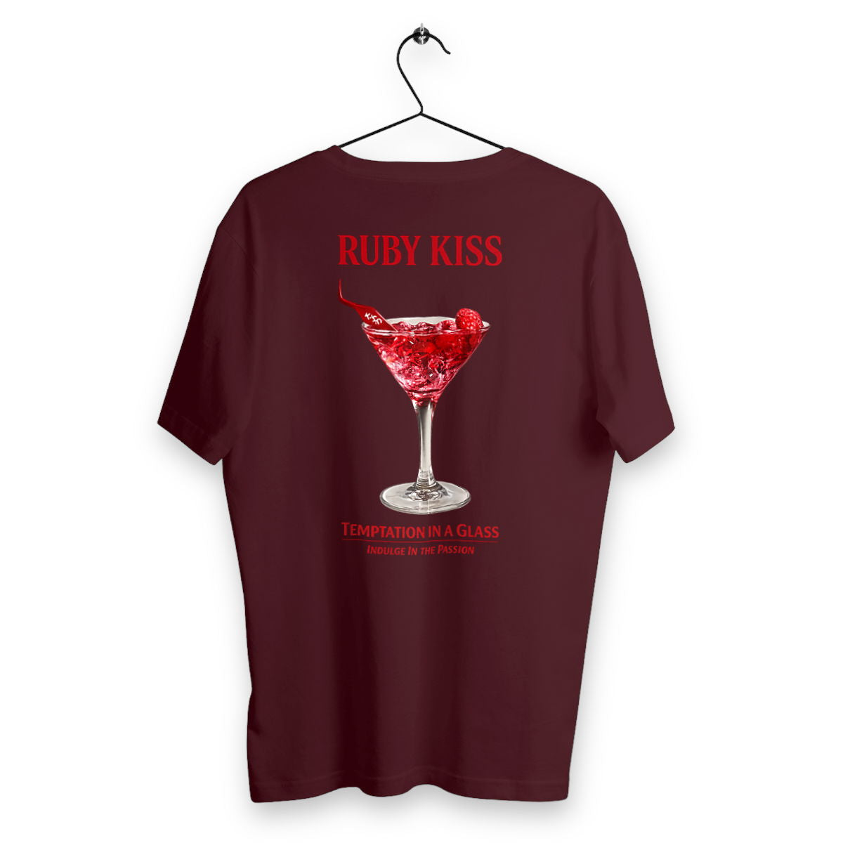 T-shirt Homme Ruby Kiss - dos_bordeaux