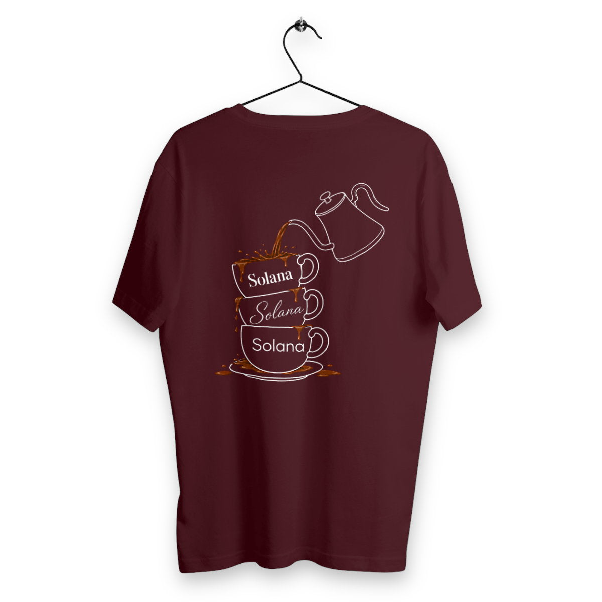 T-shirt Homme Café - dos_bordeaux