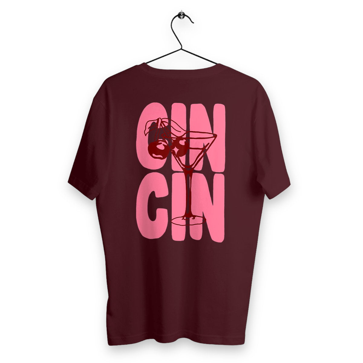 T-shirt Homme Cincin - dos_bordeaux
