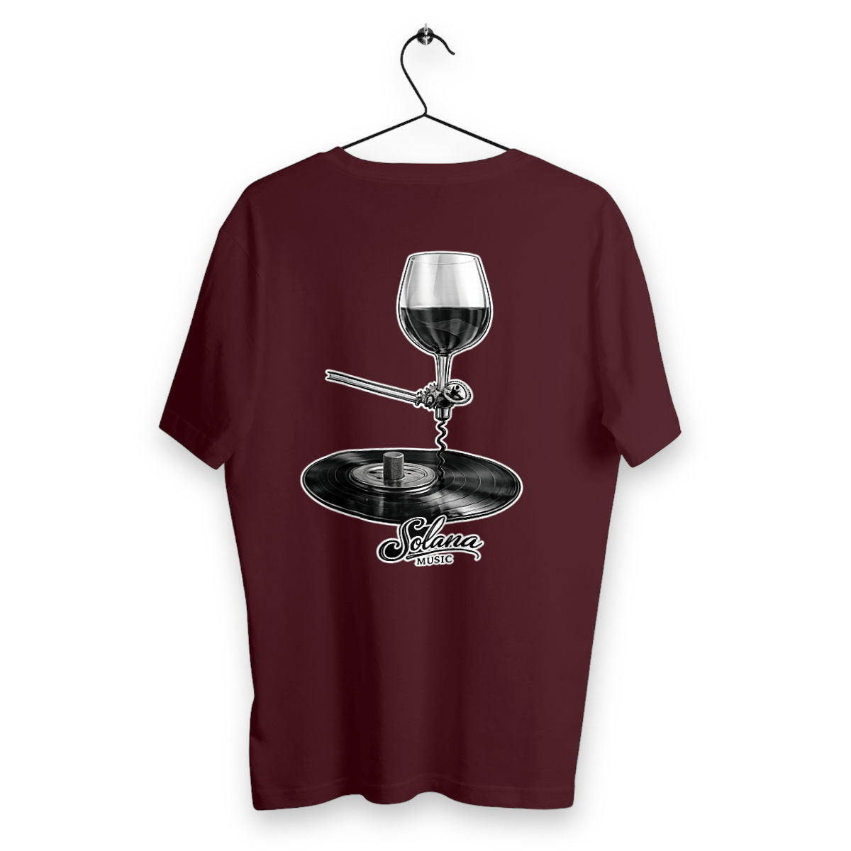 T-shirt Homme Solazique - dos_bordeaux