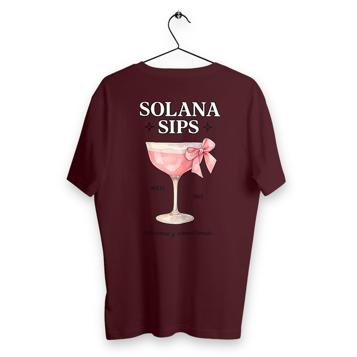 T-shirt Homme Sips - dos_bordeaux