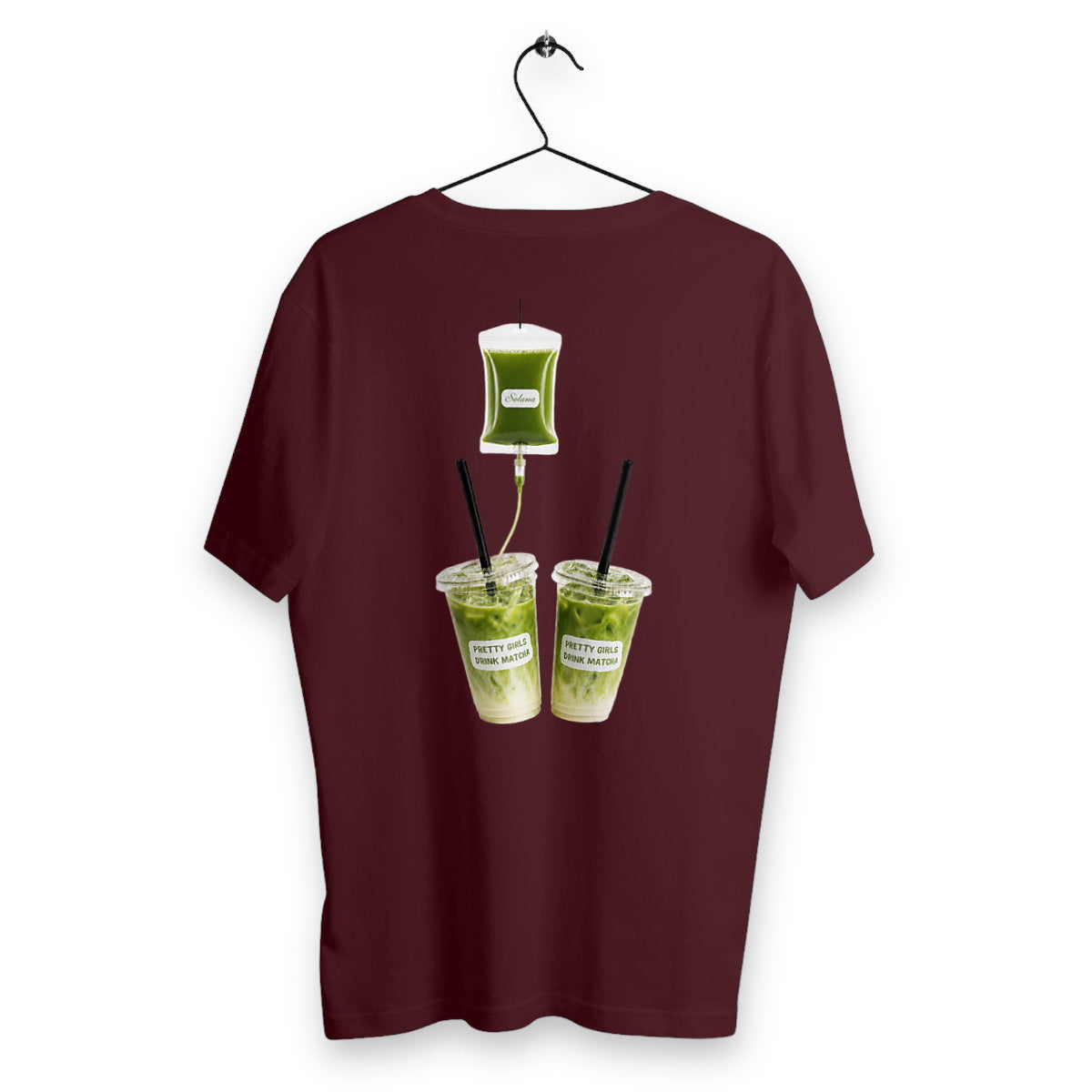 T-shirt Homme Matcha - dos_bordeaux
