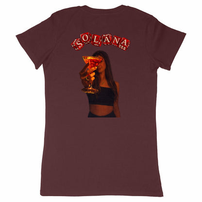 T-shirt Femme Black Jack - dos_bordeaux