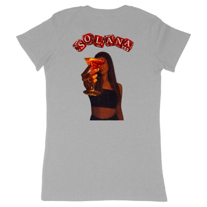 T-shirt Femme Black Jack - dos_gris