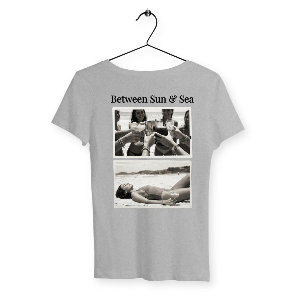T-shirt Femme Between Sun - dos_gris