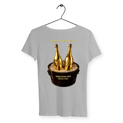 T-shirt Femme Armand de brignac - dos_gris