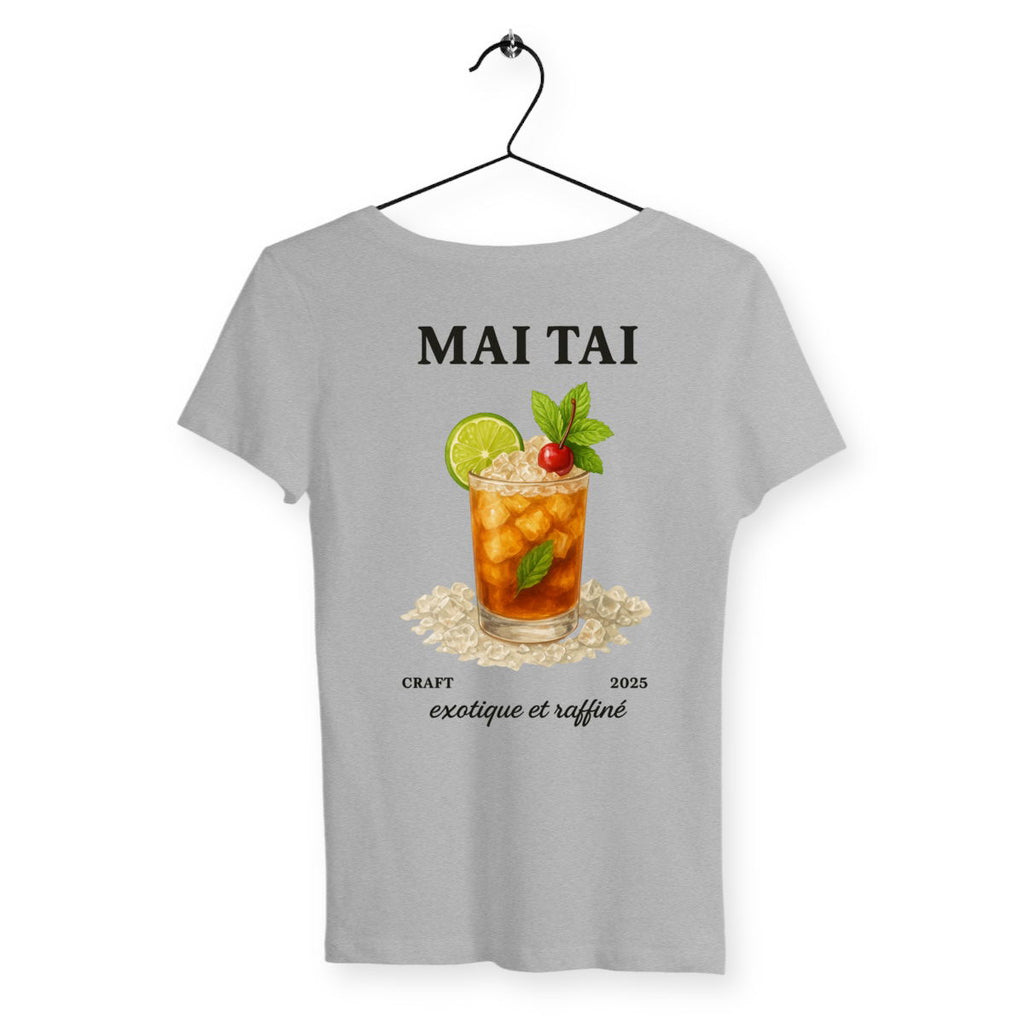 T-shirt Femme Mai Tai - dos_gris