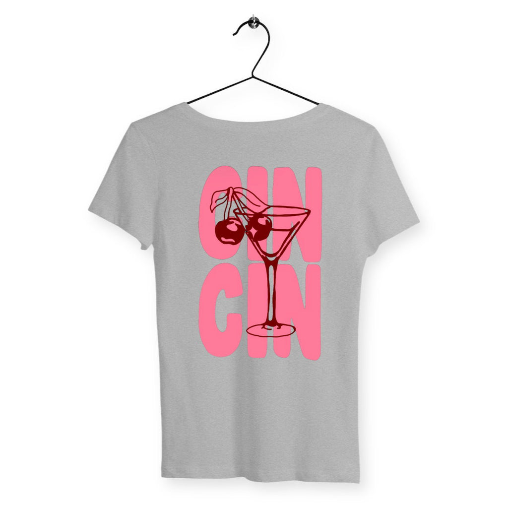 T-shirt Femme Cincin - dos_gris