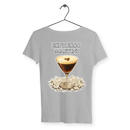 T-shirt Femme Espresso Martini - dos_gris