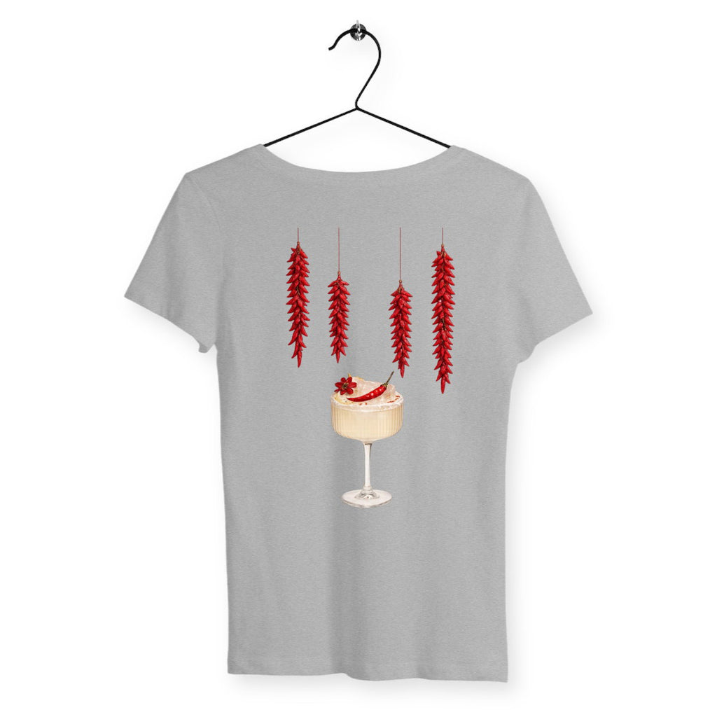 T-shirt Femme Pimenté - dos_gris