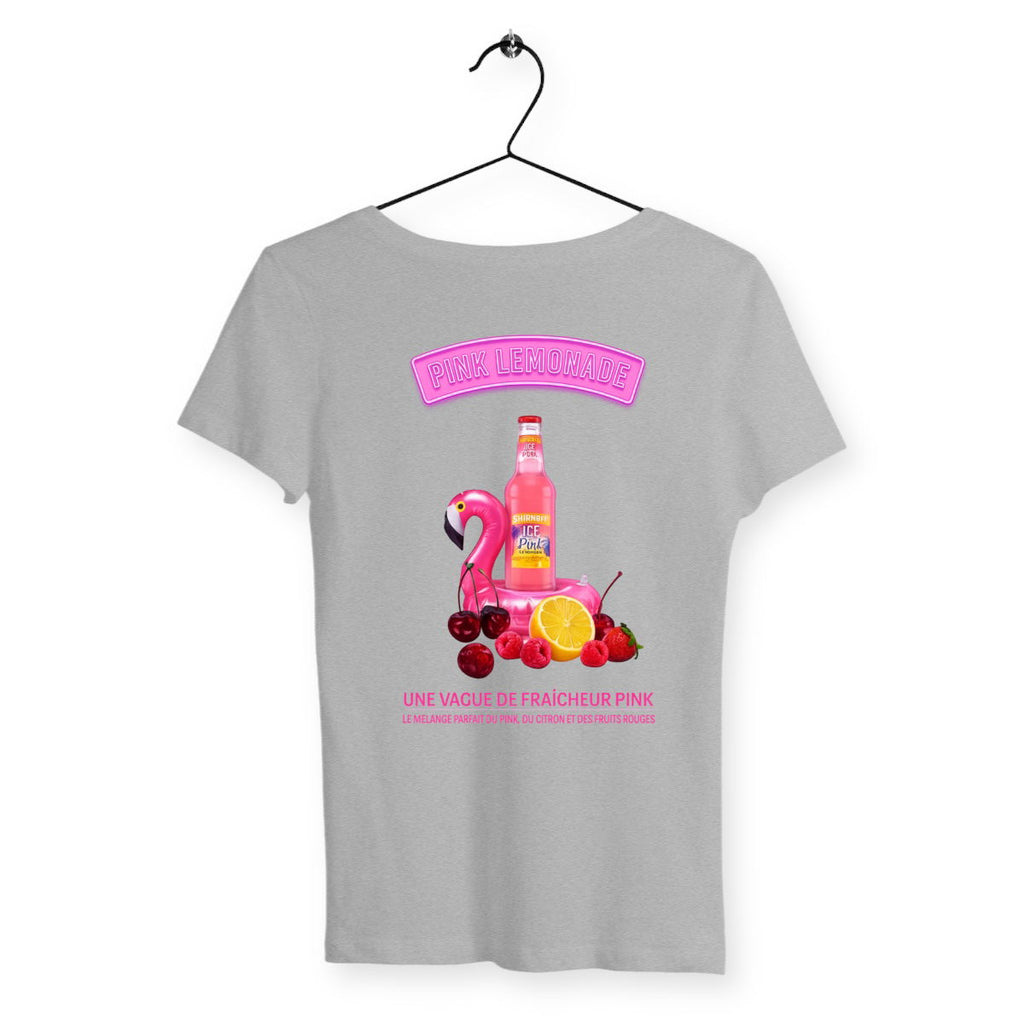 T-shirt Femme Pink Lemonade - dos_gris