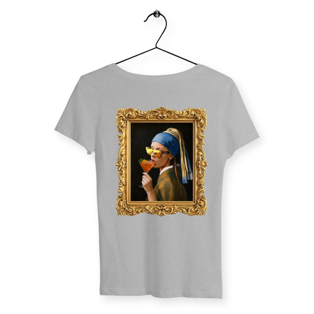 T-shirt Femme Royauté - dos_gris