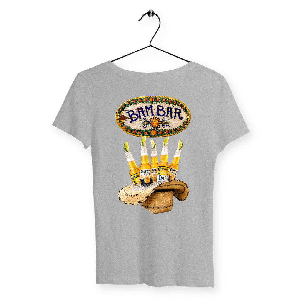 T-shirt Femme Bam Bar - dos_gris