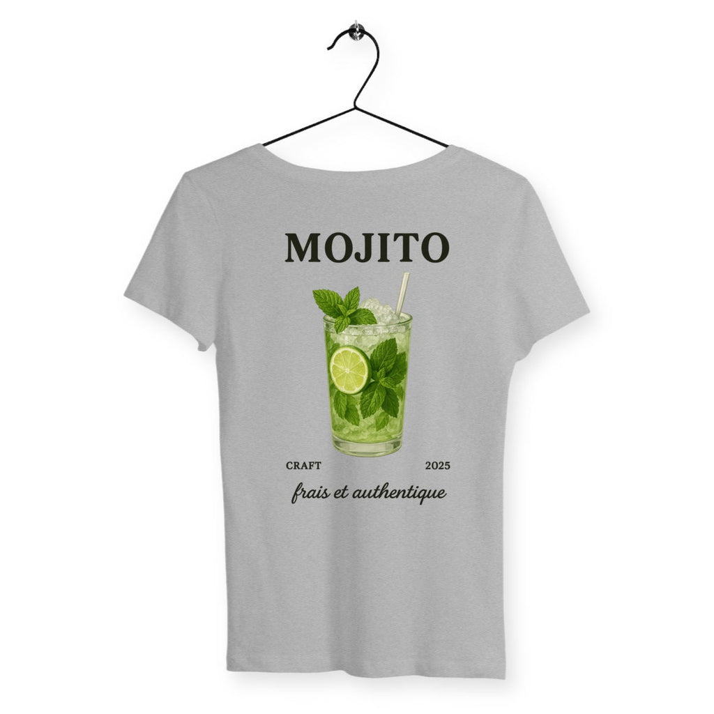 T-shirt Femme Mojito - dos_gris