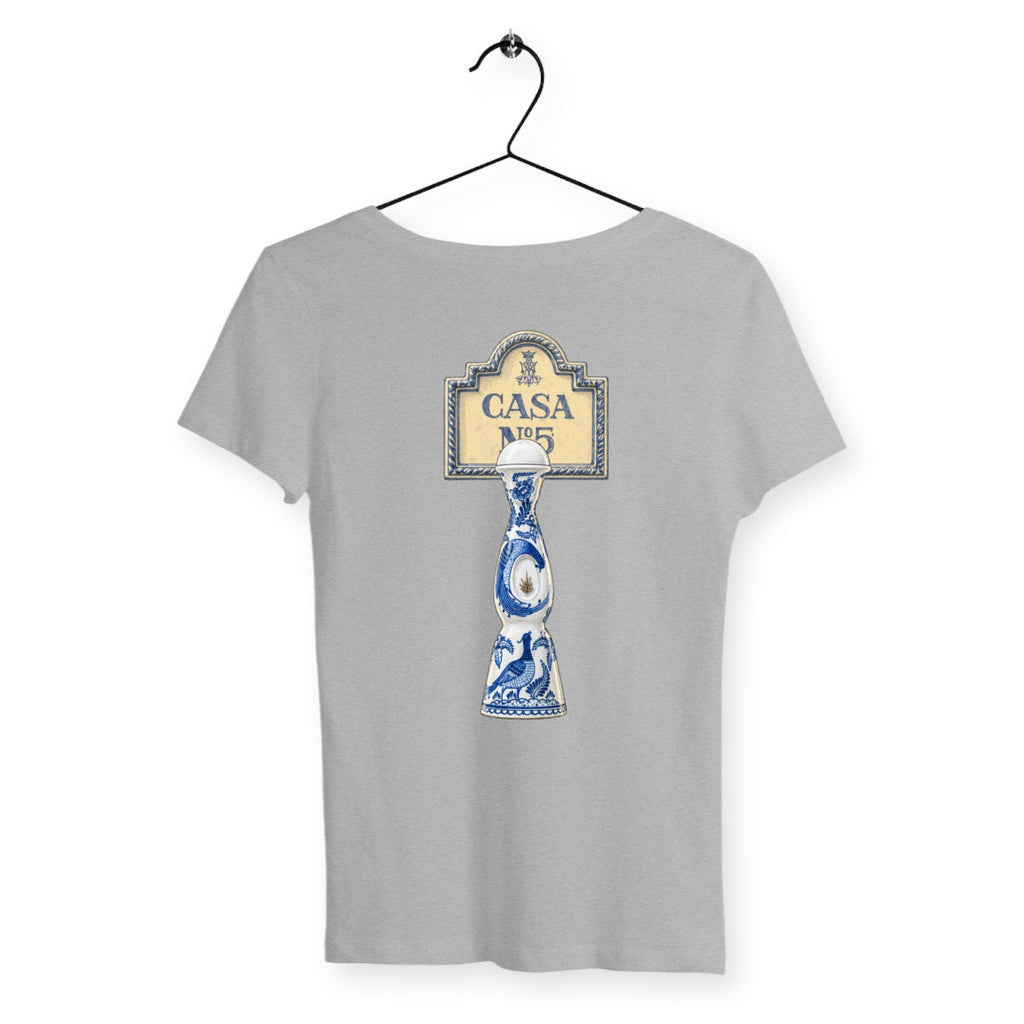 T-shirt Femme Casa 5 - dos_gris
